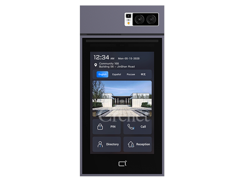 觸控式IP影視對講門口機 Akuvox S539